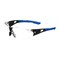 Ge Safety Glasses, Anti-Scratch, Clear Lens, Black/Blue Frame GE205C - alternate 1